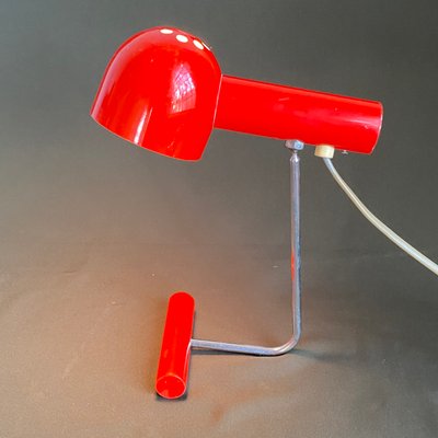 Mid-Century Modern Red Table Light, 1960s-HWV-1156273