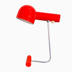 Mid-Century Modern Red Table Light, 1960s-HWV-1156273