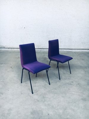 Mid-Century Modern Robin Chair Set by Pierre Guariche for Meurop, Belgium, 1950s, Set of 2-RQV-1327516