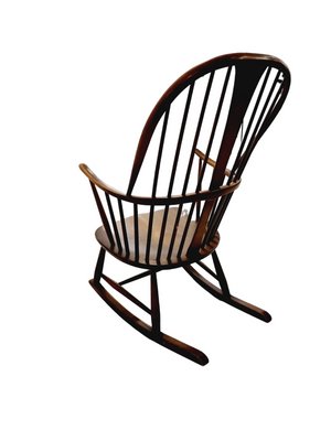 Mid-Century Modern Rocking Chair attributed to Lucian Ercolani for Ercol-SAK-1772525