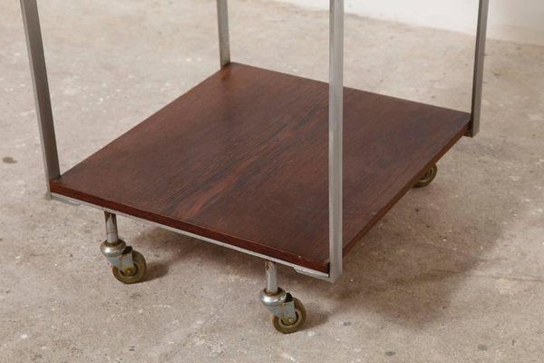 Mid-Century Modern Rolling Serving Bar Cart, 1960s-KL-620340