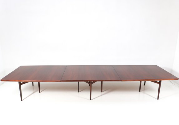 Mid-Century Modern Rosewood Conference Table by Arne Vodder for Sibast, 1960s-MY-1804495