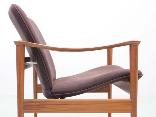 Mid-Century Modern Scandinavian 711 Lounge Chair by Fredrik Kayser-PI-1276103