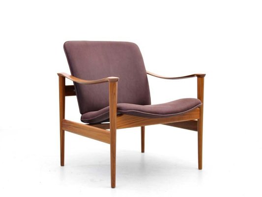 Mid-Century Modern Scandinavian 711 Lounge Chair by Fredrik Kayser-PI-1276103