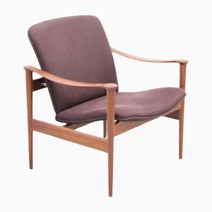 Mid-Century Modern Scandinavian 711 Lounge Chair by Fredrik Kayser-PI-1276103