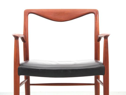 Mid-Century Modern Scandinavian Armchair in Teak attributed to Kai Lyngfeldt-Larsen, 1960s-PI-1792669