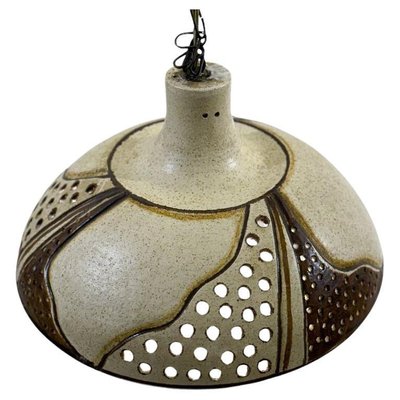 Mid-Century Modern Scandinavian Ceramic Pendant Lamp, 1960s-FGA-1732559