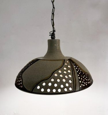 Mid-Century Modern Scandinavian Ceramic Pendant Lamp, 1960s-FGA-1732559