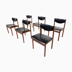 Mid-Century Modern Scandinavian Chairs, 1960s, Set of 6-FGA-1783037