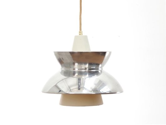 Mid-Century Modern Scandinavian Chrome Doo-Wop Pendant Lamp from Louis Poulsen-PI-731782