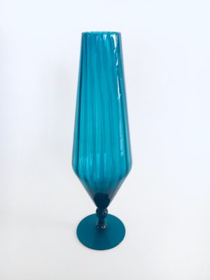 Mid-Century Modern Scandinavian Design Art Glass Vase, Finland, 1960s-RQV-1290613