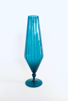 Mid-Century Modern Scandinavian Design Art Glass Vase, Finland, 1960s-RQV-1290613