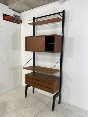 Mid-Century Modern Scandinavian Freestanding Wall Unit by Paul Cadovius for Cado, 1960s-DE-1393458