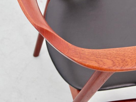 Mid-Century Modern Scandinavian Teak Armchair attributed to Erik Kirkegaard, 1950s-PI-1792672