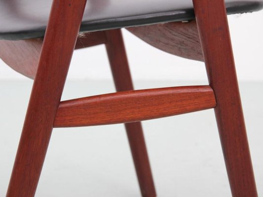 Mid-Century Modern Scandinavian Teak Armchair attributed to Erik Kirkegaard, 1950s-PI-1792672