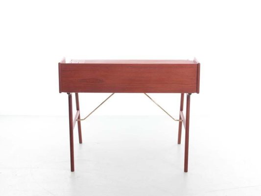 Mid-Century Modern Scandinavian Vanity Desk in Teack by Arne Wahl Iversen for Vinde Møbelfabrik-PI-1276099