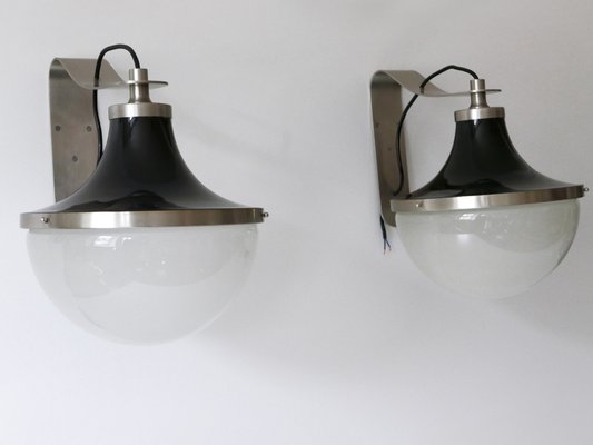 Mid-Century Modern Sconces by Sergio Mazza for Artemide, 1960s, Set of 2-WPT-1275921