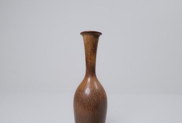 Mid-Century Modern Sculptural Ceramic Vase by Gunnar Nylund for Rörstrand, 1950s-UYK-1819665