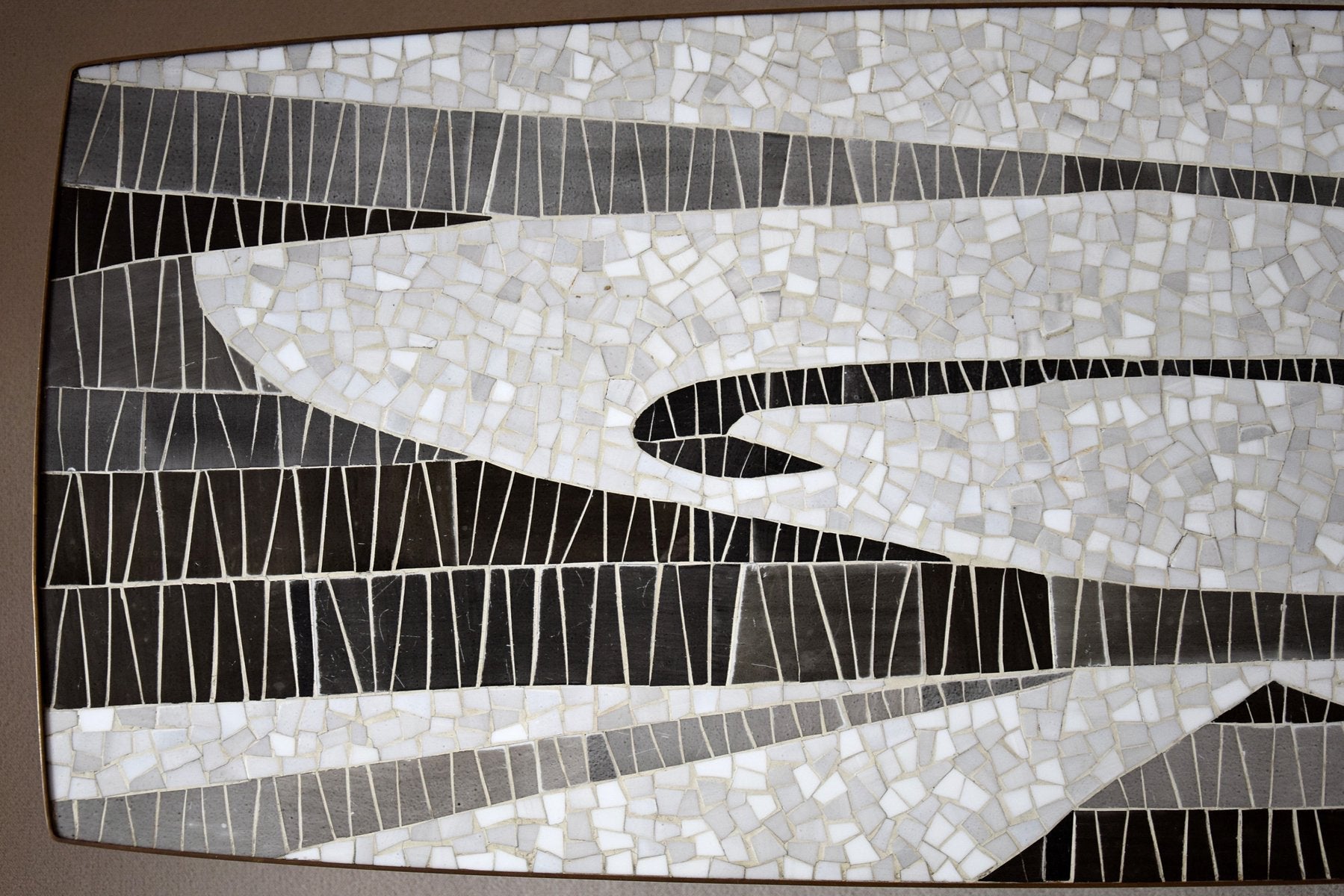 Mid-Century Modern Sculptural Mosaic Coffee Table by Berthold Muller