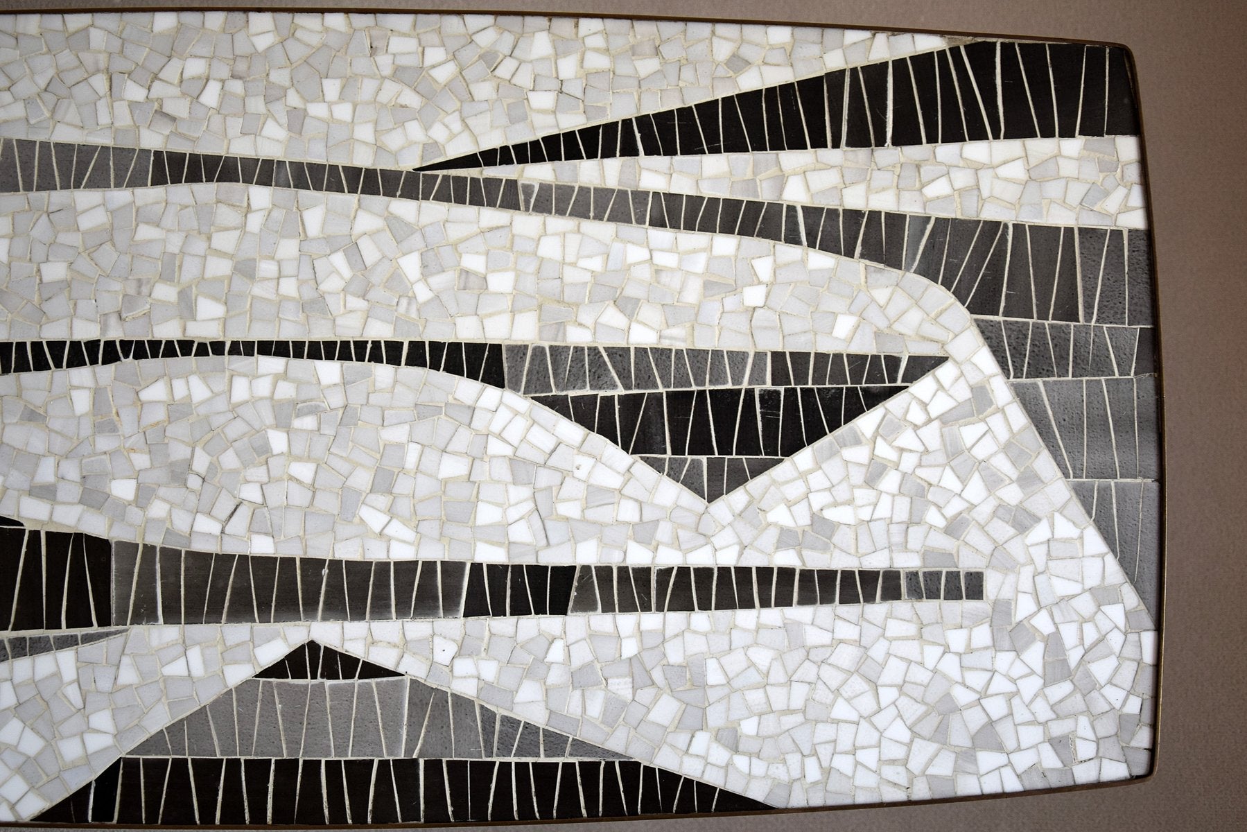 Mid-Century Modern Sculptural Mosaic Coffee Table by Berthold Muller