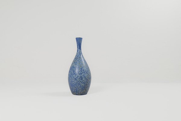 Mid-Century Modern Sculptural Stoneware Vase by Carl-Harry Stålhane for Rörstrand, 1950s-UYK-1819662