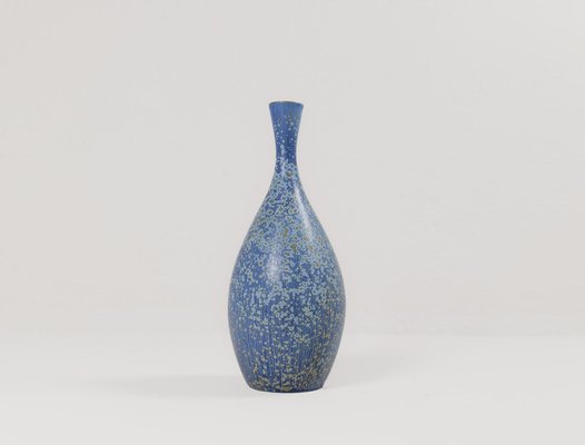 Mid-Century Modern Sculptural Stoneware Vase by Carl-Harry Stålhane for Rörstrand, 1950s-UYK-1819662