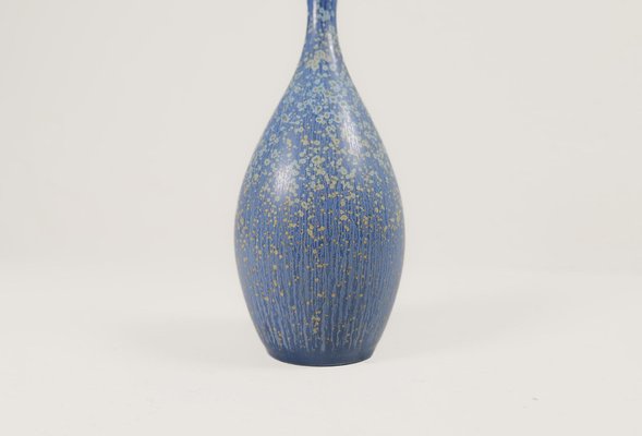 Mid-Century Modern Sculptural Stoneware Vase by Carl-Harry Stålhane for Rörstrand, 1950s-UYK-1819662