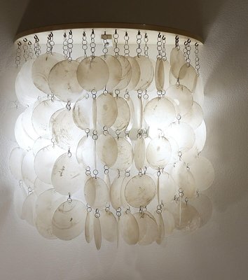 Mid-Century Modern Sea Shell Wall Sconces, Set of 2-JG-1349167