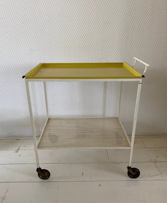 Mid-Century Modern Serving Trolley by Mathieu Matégot, 1960s-LL-1289935