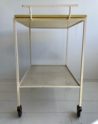 Mid-Century Modern Serving Trolley by Mathieu Matégot, 1960s-LL-1289935