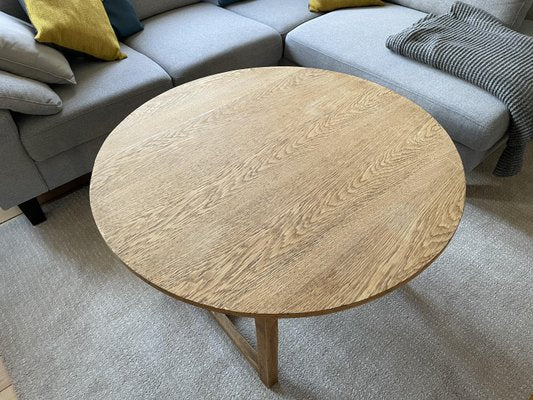 Mid-Century Modern Side Table in Oak-WSA-861933