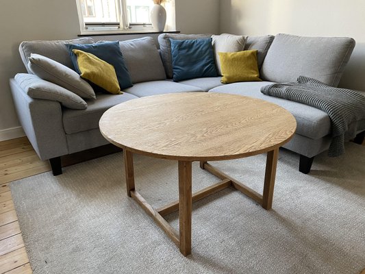 Mid-Century Modern Side Table in Oak-WSA-861933