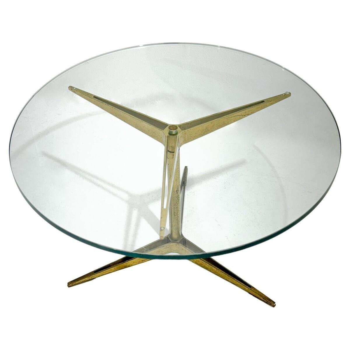 Mid-Century Modern Side Table Model 1128 attributed to Gio Ponti for Singer and Sons, 1950s