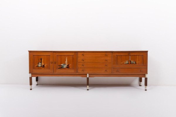 Mid-Century Modern Sideboard, Italy, 1950s-KMC-1738165