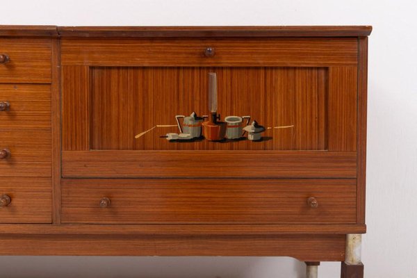 Mid-Century Modern Sideboard, Italy, 1950s-KMC-1738165