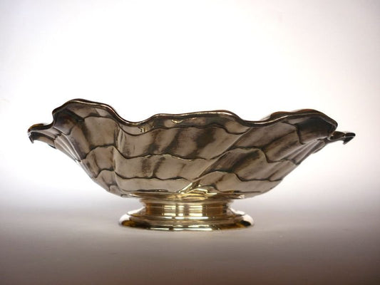 Mid-Century Modern Silver Metal Bowl by Arthur Krupp, 1950s