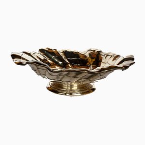 Mid-Century Modern Silver Metal Bowl by Arthur Krupp, 1950s-GKB-840694