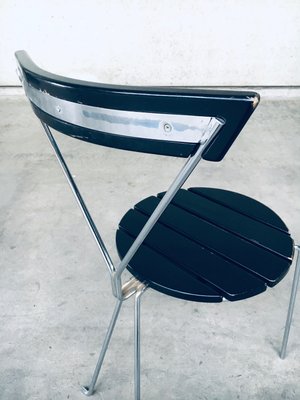 Mid-Century Modern Slender Design Chair, Italy, 1970s-RQV-937557