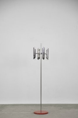 Mid-Century Modern Space Age Chrome Floor Lamp, 1960s-ZAA-1105581