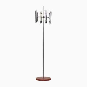 Mid-Century Modern Space Age Chrome Floor Lamp, 1960s-ZAA-1105581