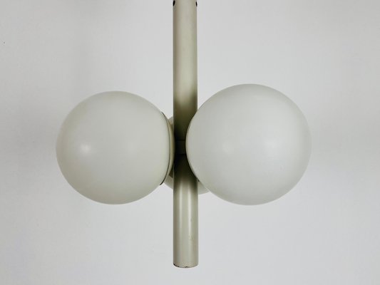 Mid-Century Modern Space Age Golden Chandelier from Kaiser Idell / Kaiser Leuchten, Germany, 1960s-PUK-1428258