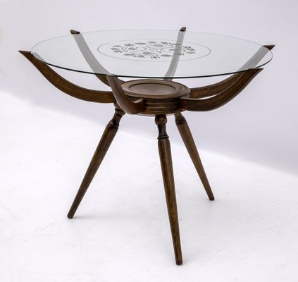 Mid-Century Modern Spider Coffee Table by Carlo De Carli, Italy, 1950s-FER-978409