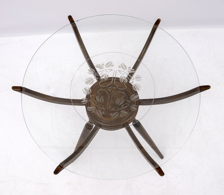 Mid-Century Modern Spider Coffee Table by Carlo De Carli, Italy, 1950s-FER-978409