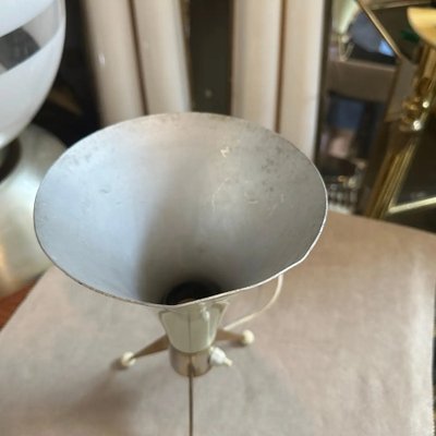 Mid-Century Modern Sputnik Desk Lamp in Aluminum and Brass, 1960s-NMK-2043754