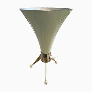 Mid-Century Modern Sputnik Desk Lamp in Aluminum and Brass, 1960s-NMK-2043754