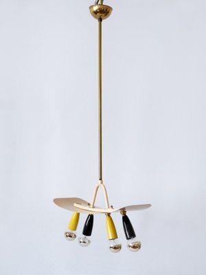 Mid-Century Modern Sputnik Pendant Lamp, Germany, 1950s-WPT-1742417