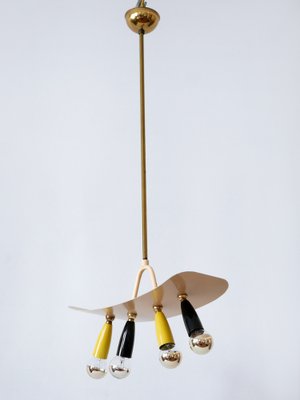 Mid-Century Modern Sputnik Pendant Lamp, Germany, 1950s-WPT-1742417