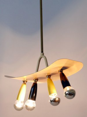 Mid-Century Modern Sputnik Pendant Lamp, Germany, 1950s-WPT-1742417