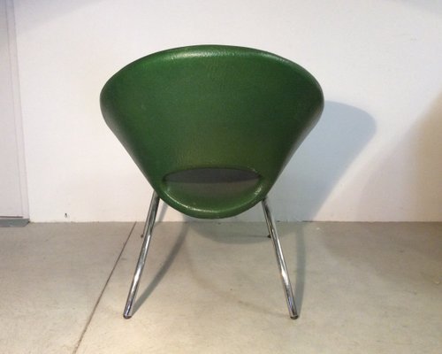 Mid-Century Modern Steel Armchair, 1980s-NPC-574813