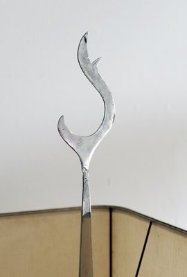 Mid-Century Modern Steel Lamp, 1970s-TJ-1080792